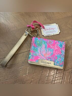 NWT Lilly Pulitzer Wallet Card Holder Wristlet